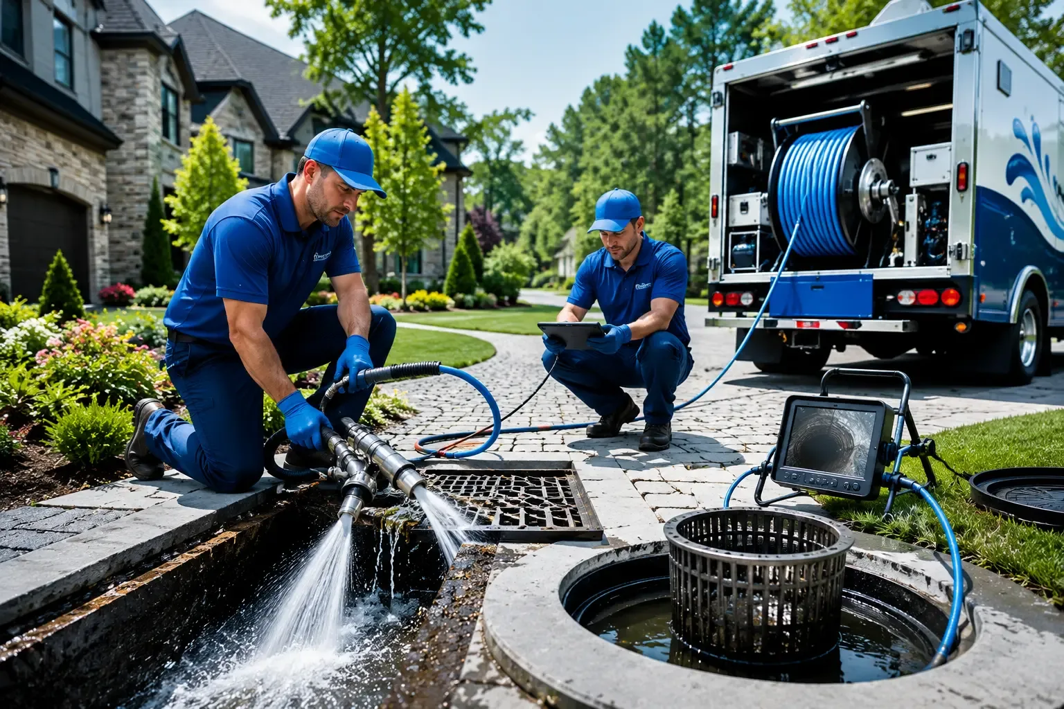 Local outdoor drain cleaning professionals in Blanchester, OH