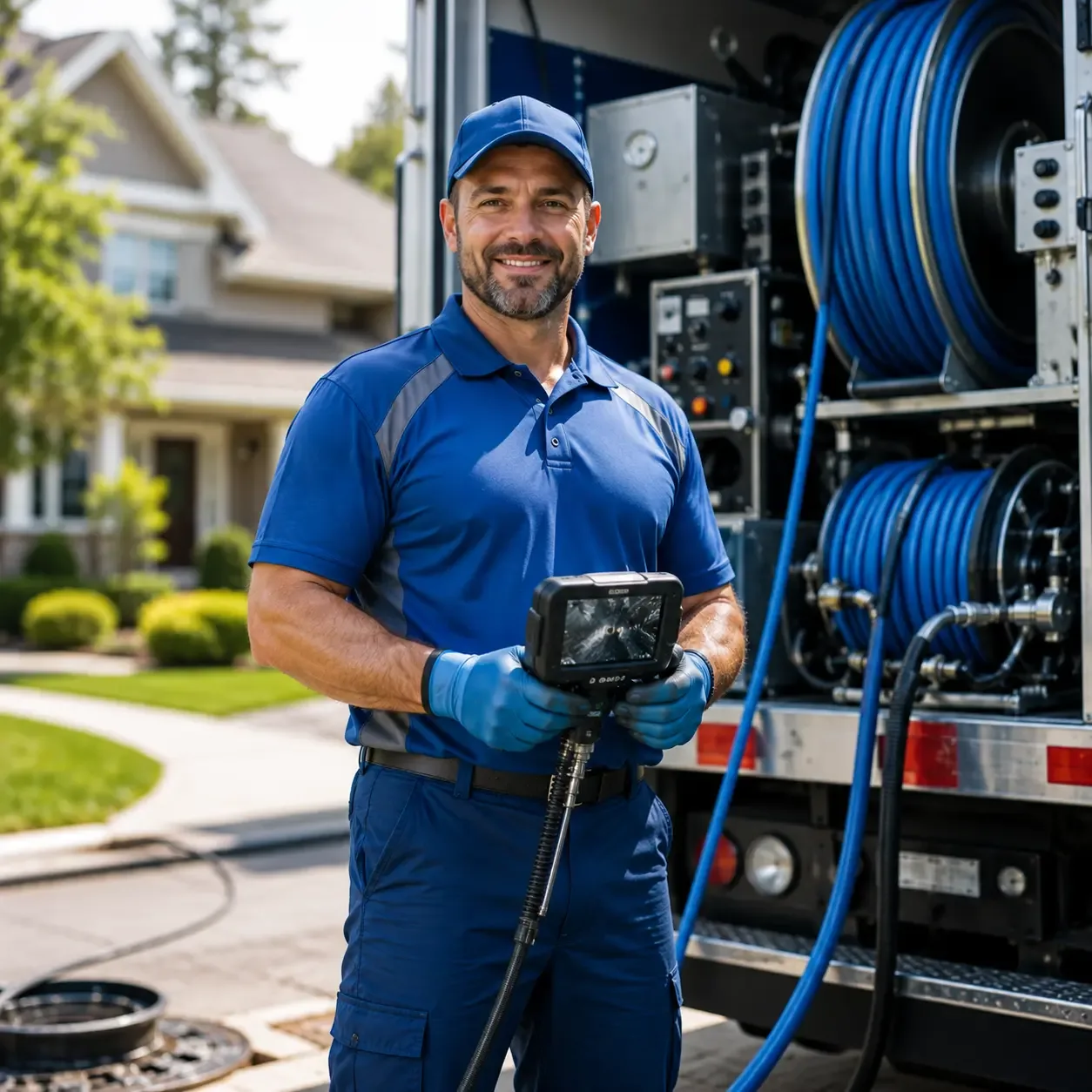 Local outdoor drain cleaning specialists in Blanchester, OH